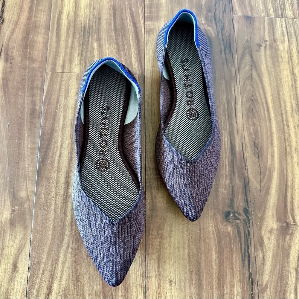 Rothy’s The Point Brown flats Size: 6.5